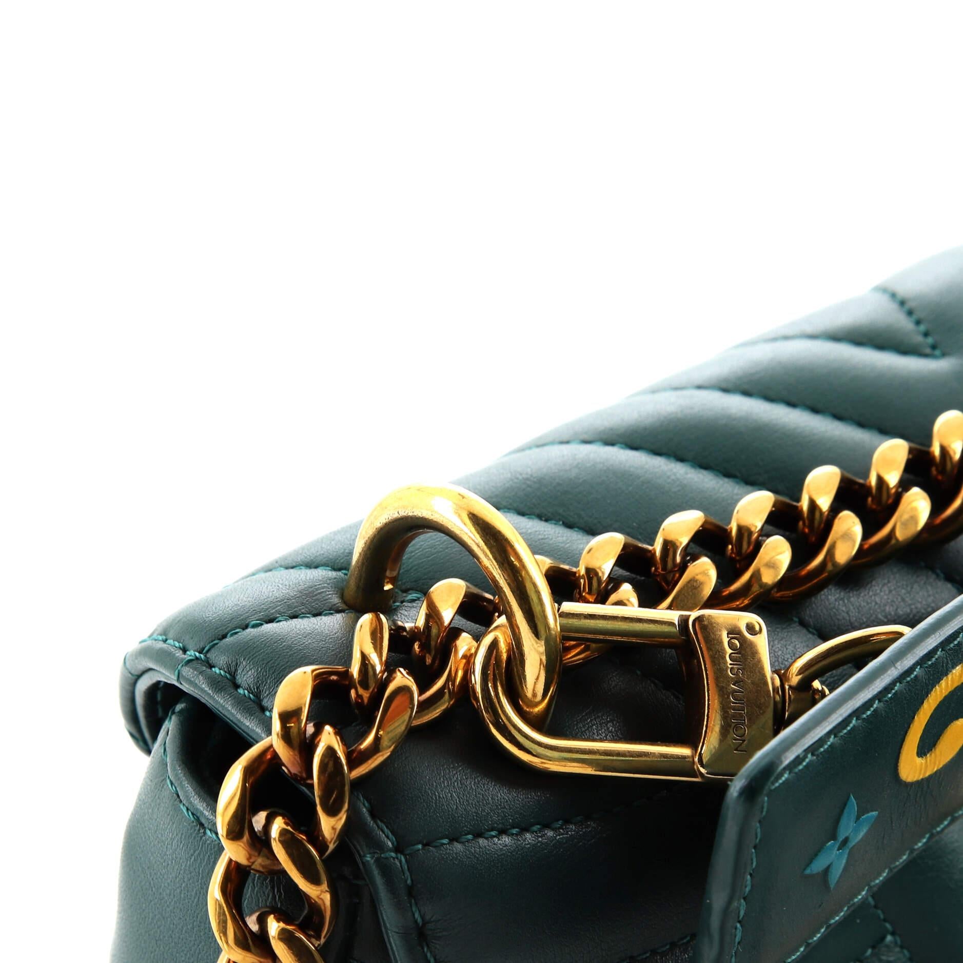 NEW Louis Vuitton New Wave chain bag in quilted leather PM