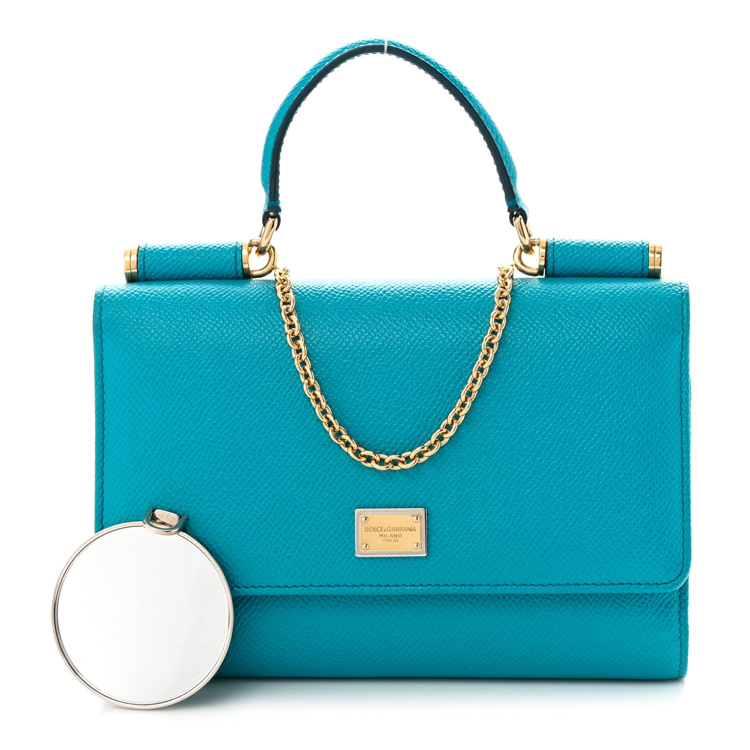 Dolce Gabbana - Dauphine Mini Von Bag Blue