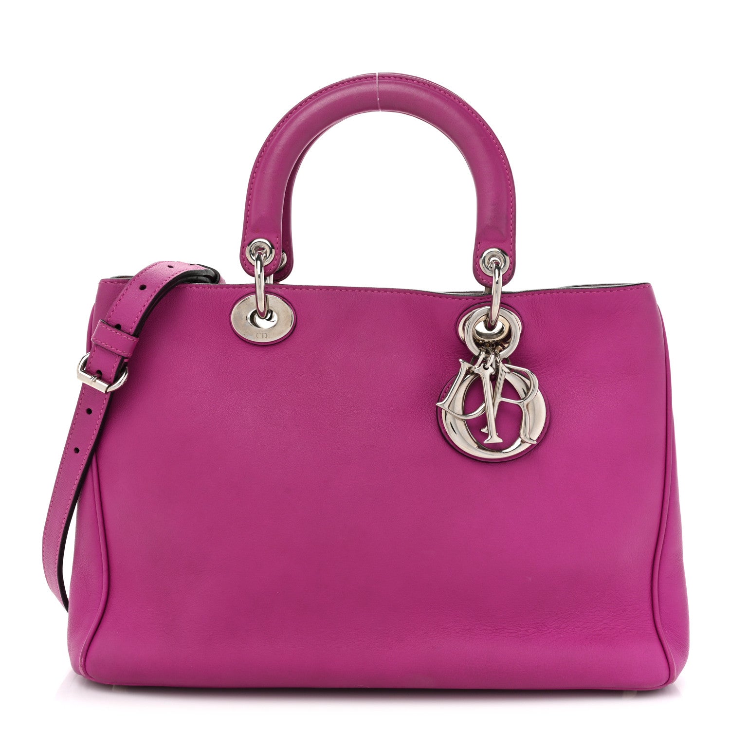 Christian Dior - Calfskin Medium Diorissimo Bag Rose Sorbet