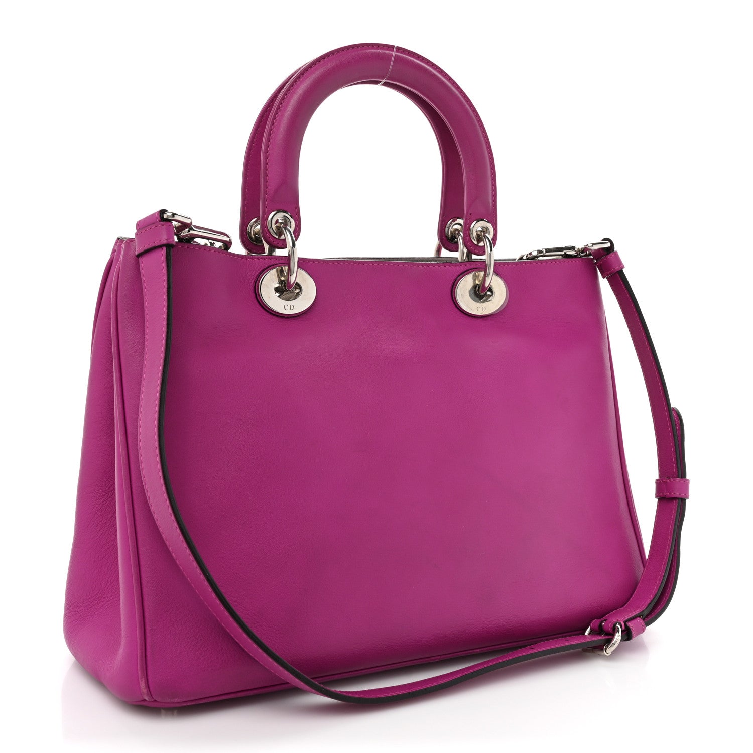 Christian Dior - Calfskin Medium Diorissimo Bag Rose Sorbet