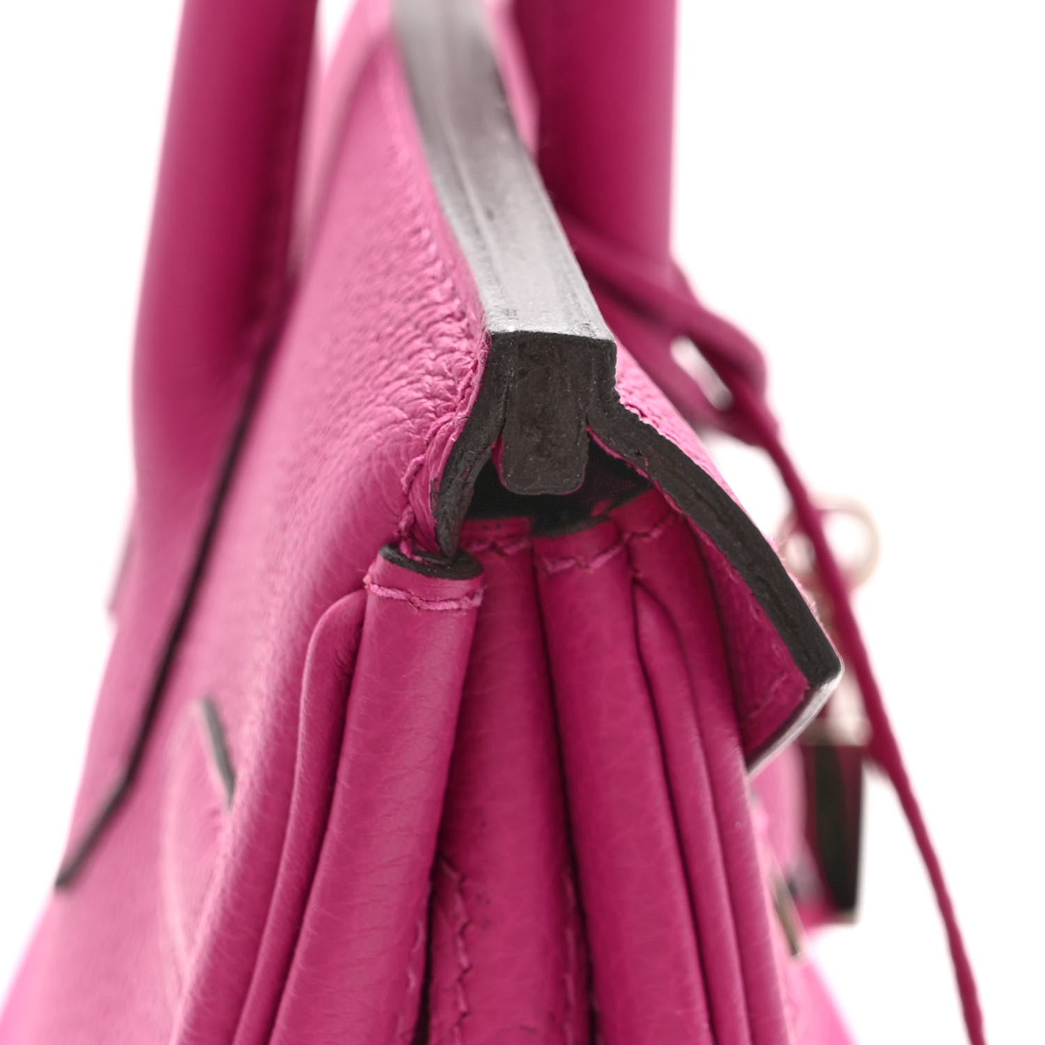NEW Hermes Birkin Handbag Rose Pourpre Togo 30
