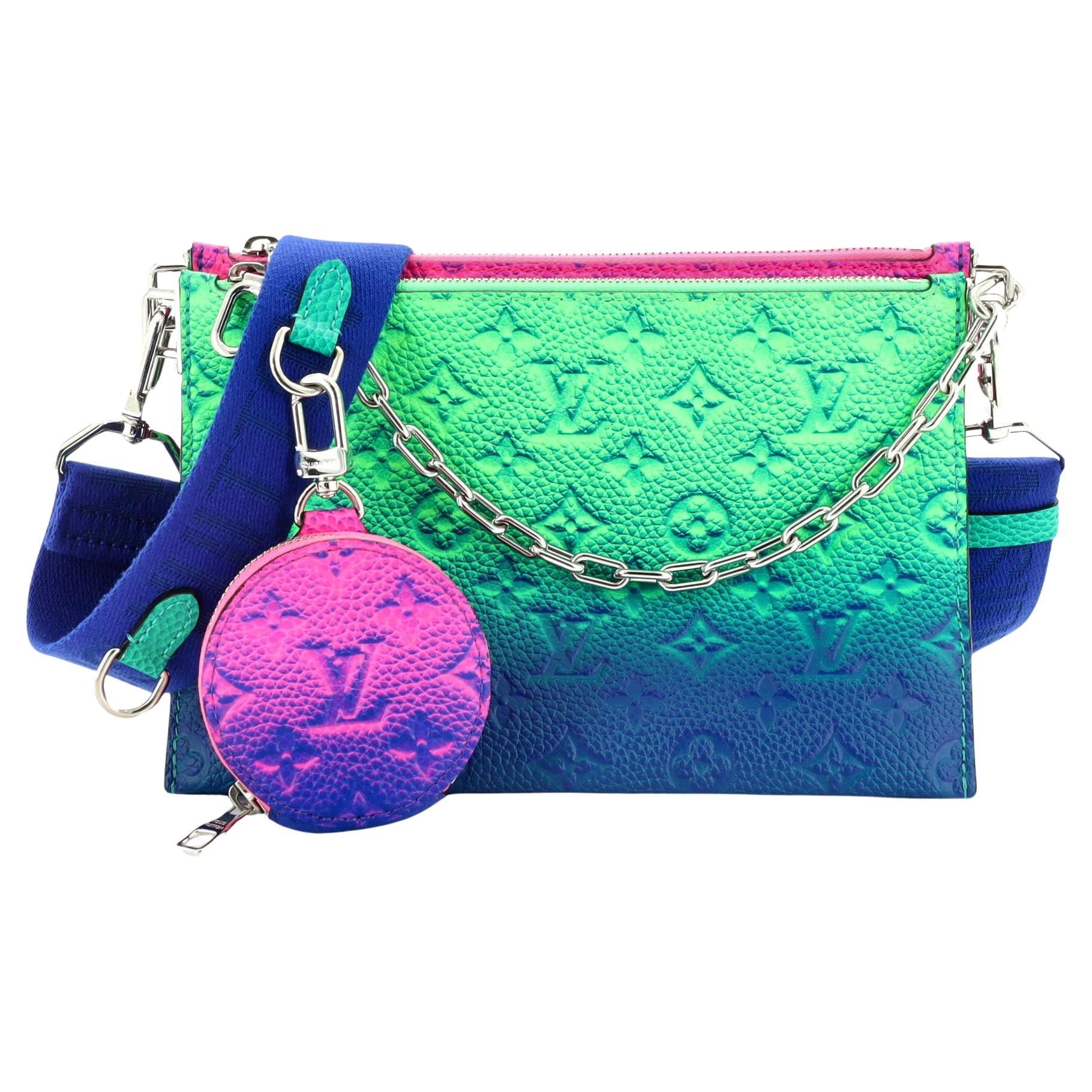 NEW Trio Pouch Messenger Bag by Louis Vuitton, Limited Edition, Illusion Monogram