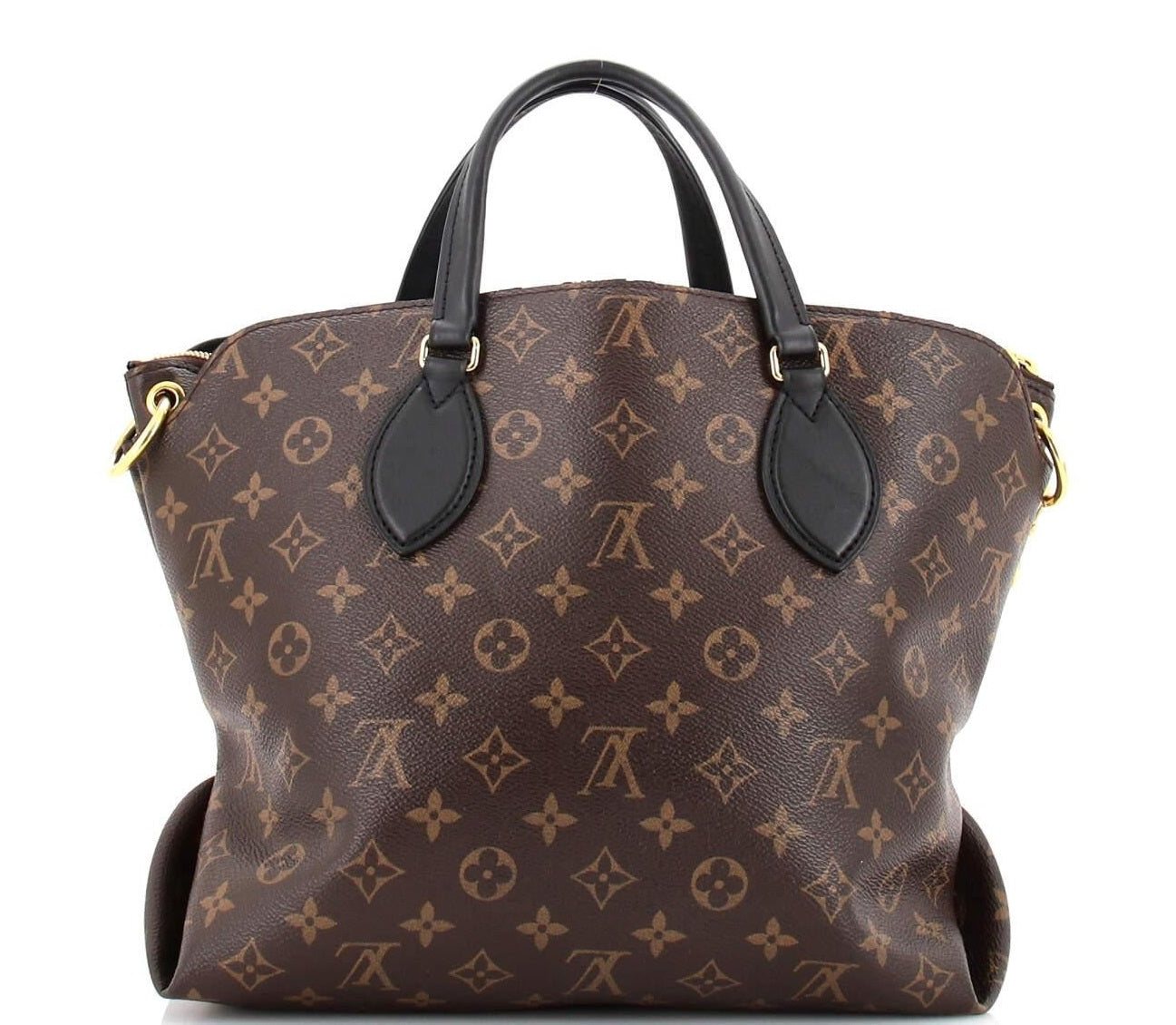 NEW Louis Vuitton floral zip tote in monogrammed canvas 