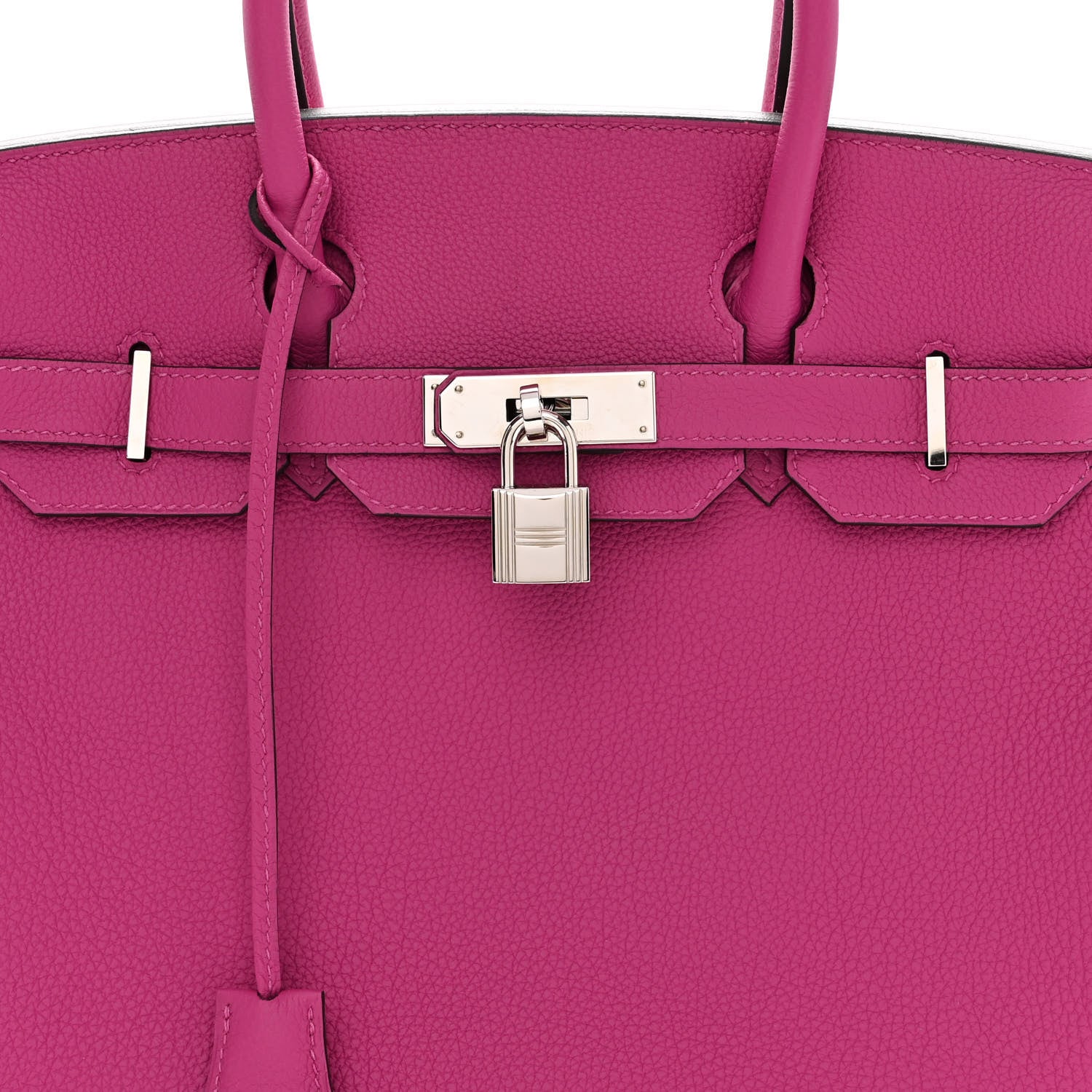 NEW Hermes Birkin Handbag Rose Pourpre Togo 30