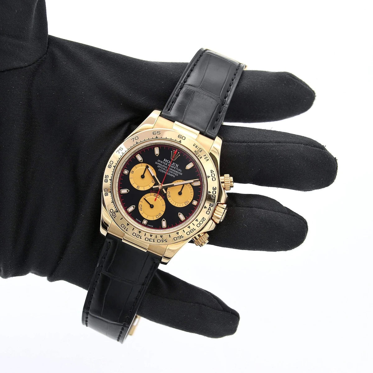 Rolex Cosmograph Daytona Paul Newman Oysterflex yellow gold